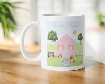 Sip, Relax & Repeat- mug (11oz)