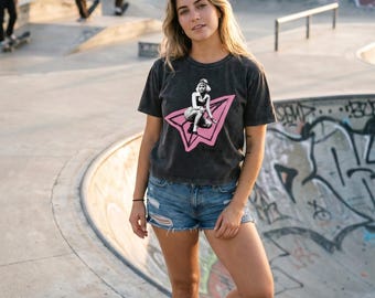 Vintage Wash Drop Shoulder T-shirt