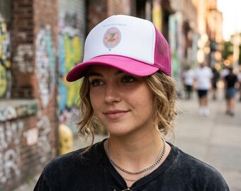 Virgo Trucker Cap | Retro Zodiac Sign
