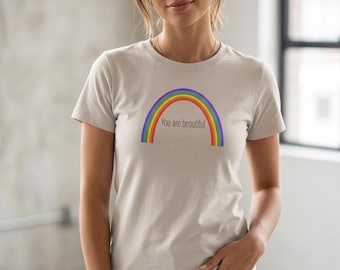 Rainbow T-Shirt – Vintage Wash Cotton Tee