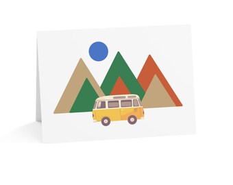 Camping Happiness- Blank Card | 5" x 7"