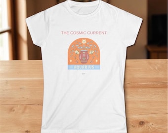 Aquarius- Cosmic Current Tee