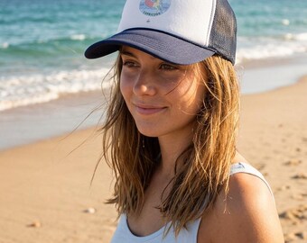 Capricorn Summit Seeker Trucker Cap | Zodiac Design
