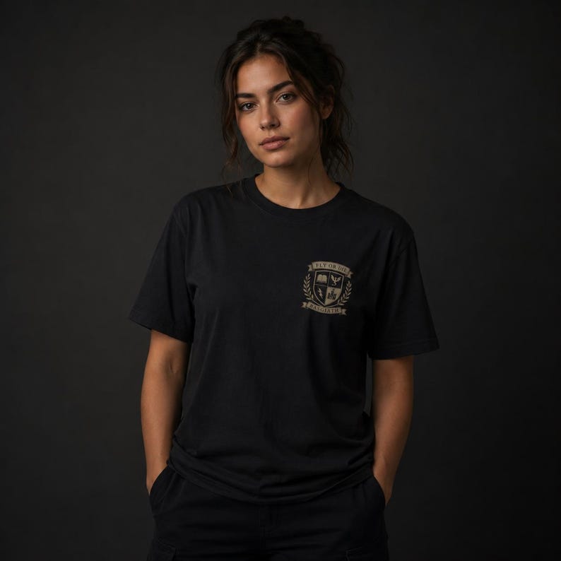 Fliegen oder sterben Drachen Shirt, Drachenreiter T Shirt, Fantasy Bookish Geschenk, Empyrean inspiriert Tee Bild 7