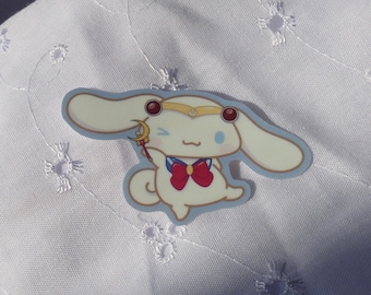 cinnamaroll in sailor moon costume sticker