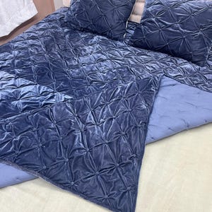 velvet quilted bedding set, purplish grey comforter, tassel comforter blanket, velvet bedding set, quilted comforter set, grey purple bedding, luxury velvet quilt, tassel bedding set, designer comforter, soft velvet blanket, premium bedding set, elegant bedroom decor, modern bedding set, plush comforter, cozy blanket set, handmade quilted bedding, decorative tassel quilt, winter comforter set, lightweight velvet quilt, durable stitched comforter, home decor bedding, hotel style bedding,