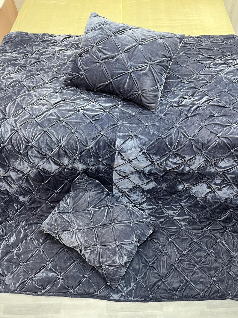 velvet quilted bedding set, purplish grey comforter, tassel comforter blanket, velvet bedding set, quilted comforter set, grey purple bedding, luxury velvet quilt, tassel bedding set, designer comforter, soft velvet blanket, premium bedding set, elegant bedroom decor, modern bedding set, plush comforter, cozy blanket set, handmade quilted bedding, decorative tassel quilt, winter comforter set, lightweight velvet quilt, durable stitched comforter, home decor bedding, hotel style bedding,
