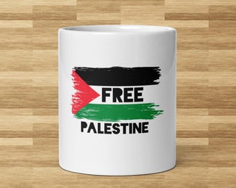 Free Palästina Tasse