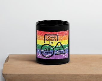 Liebe kommen in allen Formen und Becher Größen