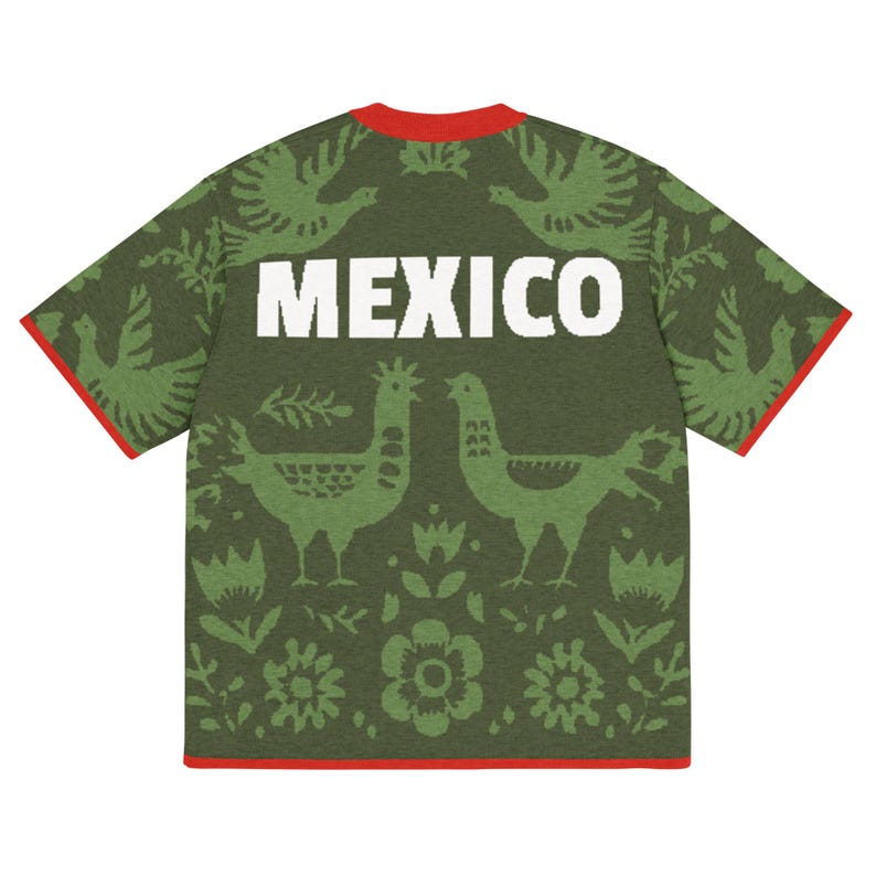 Mexico Knitted jersey - Classic Green