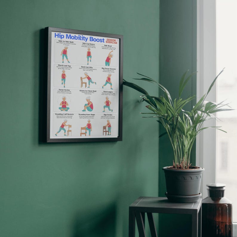 Hip Mobility Boost Exercise: PDF Digital Download, Strengthening ...