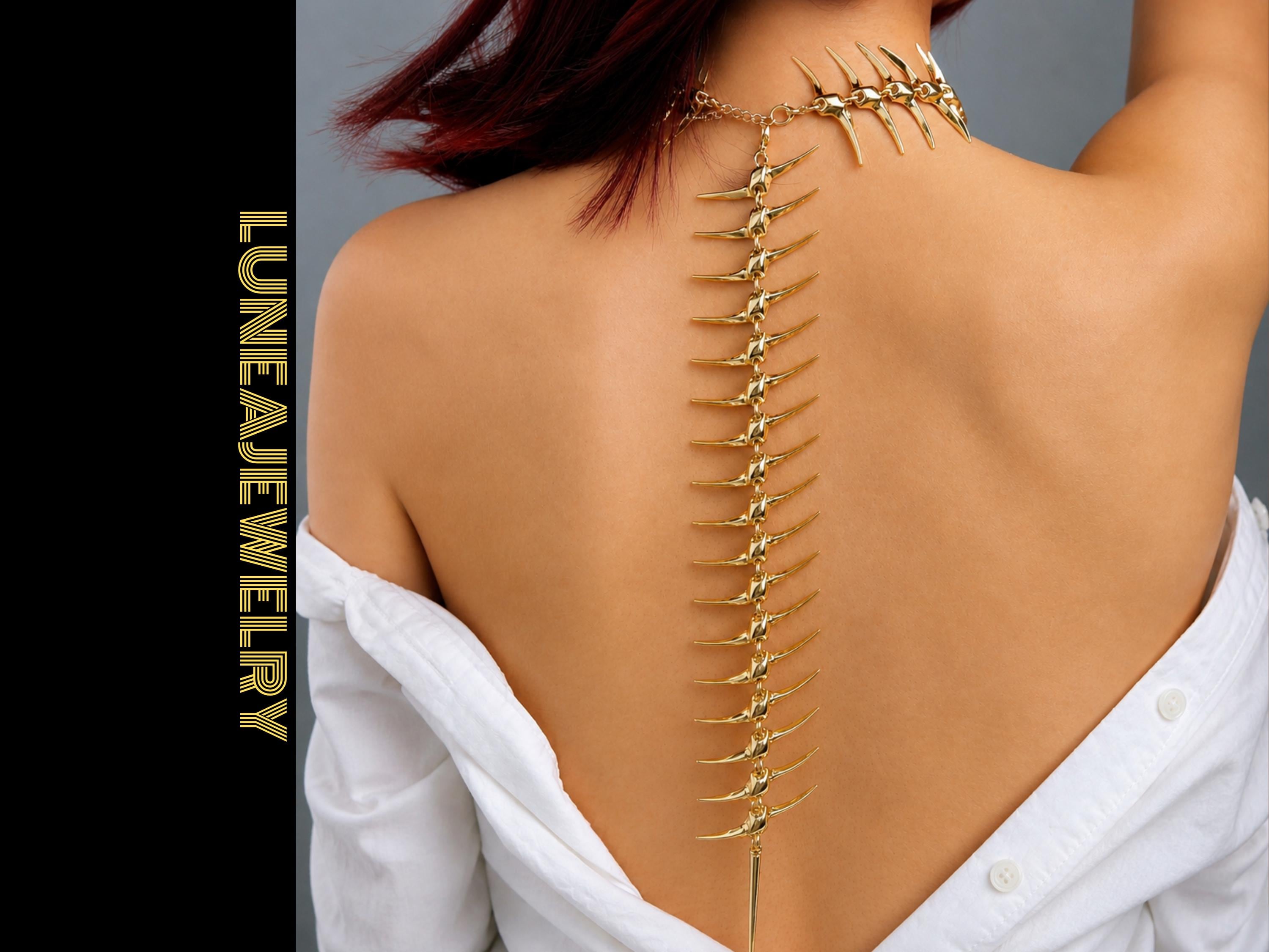 Body Back Chain - Etsy