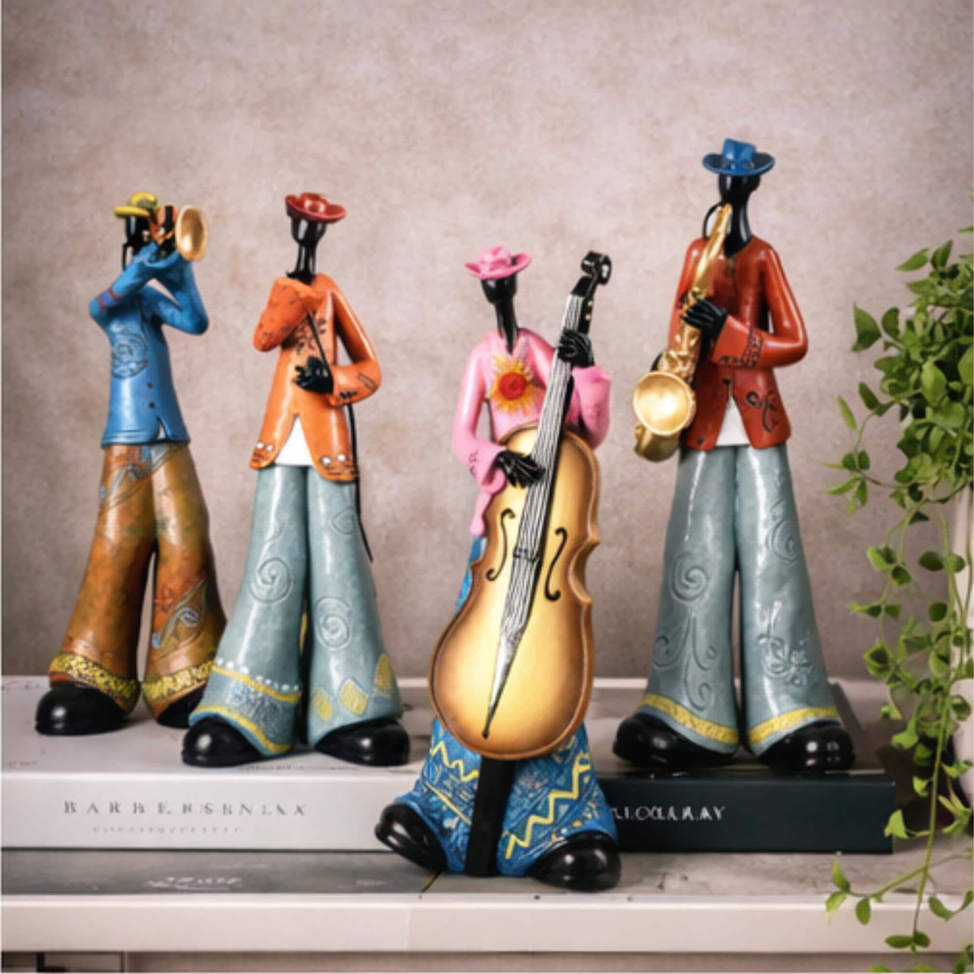 Jazz band figurines - Etsy 日本