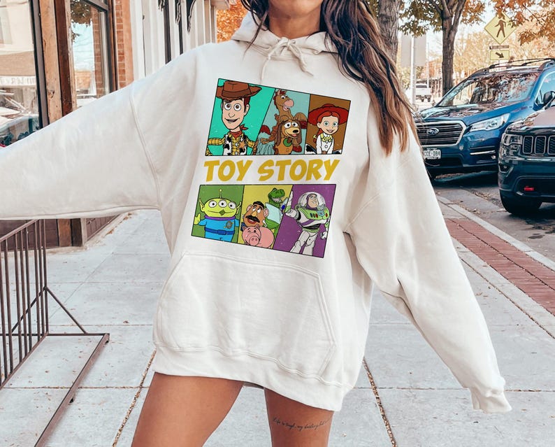 Disney Toy Story 1995 Retro T-Shirt, Woody Buzz Lightyear Rex Tee, Disney Pixar Fest, WDW Disneyland Family Vacation Trip image 3