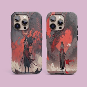 Dark Samurai Dragon for couples – Valentine Gift for Her Him