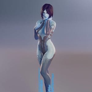 Cortana Halo Action Figures - Etsy