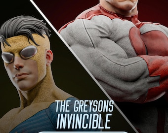 The Greysons | Maximum Detailed 16K 3D printed figure