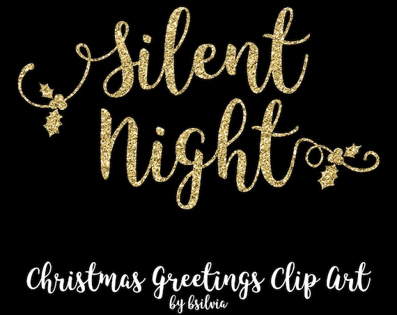 Christmas Greetings Clip Art, Word Art Transparent PNG files, Word Art Photo Overlays, Season's Greetings Clip Art for hot foil printing