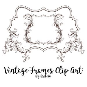 Vintage Rahmen transparente PNG-Dateien, Rahmen Vektordateien (EPS), Vintage Rahmen Clip Art, Photoshop Pinsel Pack Vintage Rahmen