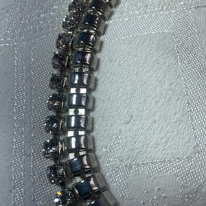 Butler and Wilson Diamante Necklace, Silver Tone