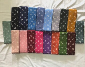 Batik jumputan stof - katoenen stof tie-dye - Indonesische batikstof - kleurrijke stof - naaistof - doe-het-zelf stof - textieldoek