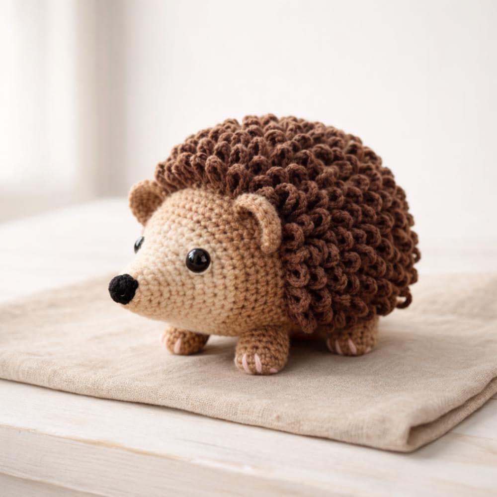 35 Hedgehog Crochet Patterns for Cute Woodland Amigurumi Gifts 18 Crochet Hedgehog Amigurumi