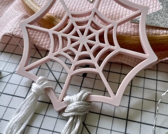 WEB THREAD ORGANISER 2.0 | for cross stitch and embroidery | floss storage | reusable
