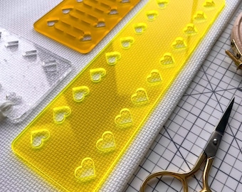 MEGA OG ACRYLIC thread organiser for cross stitch and embroidery | floss storage | reusable