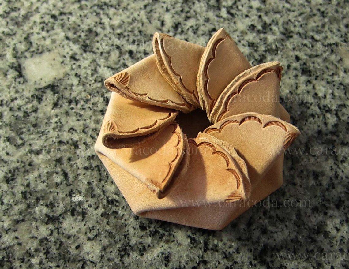 PDF Leather Patterns Templates Pinwheel Coin Purse, Triangle Coin Purse