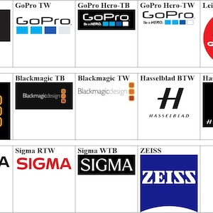 Blackmagic Design GoPro Be A Hero Hasselblad Leica Sigma ZEISS Camera Badge Iron On Embroidered Patch