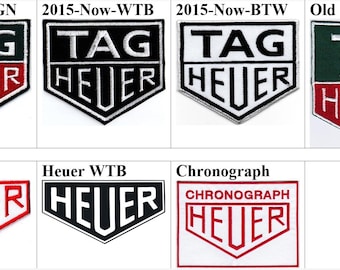 TAG Heuer Chronograph Auto F1 Car Motor Automobile Racing Badge Iron On Patch