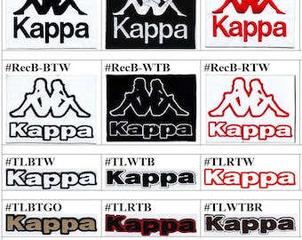 Kappa Badge Iron On Embroidered Patch