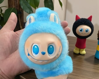 Paraorecchie a forma di mostro peloso, fascia per capelli a forma di creatura di peluche, regalo di paraorecchie invernali