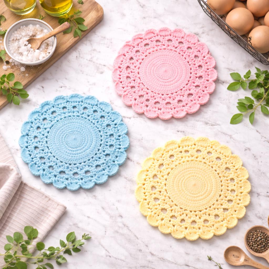 CROCHET PATTERN Pan Protectors, Pot Protector, Farmhouse Kitchen Decor ...