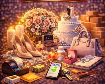 Wedding Products Dropshipping Starter Guide Bundle, Start a Wedding Business, Ecommerce Ebook, Digital Download