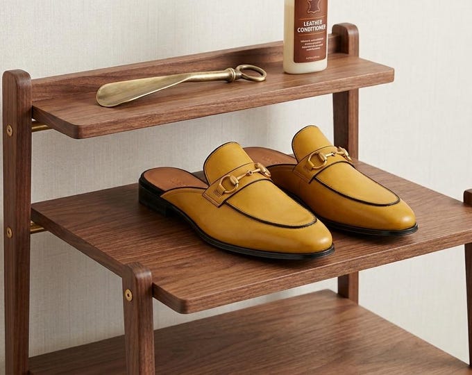 Handmade Mustard Yellow Leather Horsebit Loafers for Men, Custom Slip-On Dress Shoes