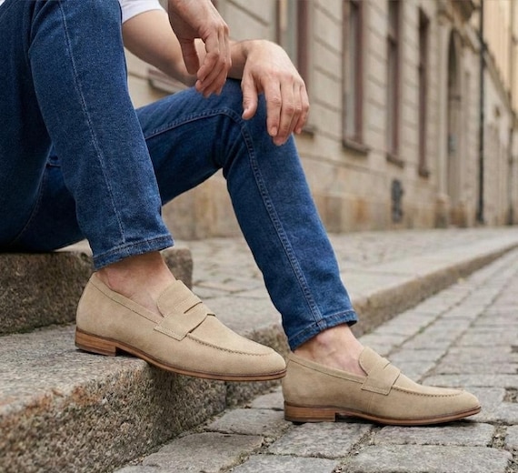 beige color dress shoes Womens a pinnacle of opulence Mens Beige Italian Style Dress