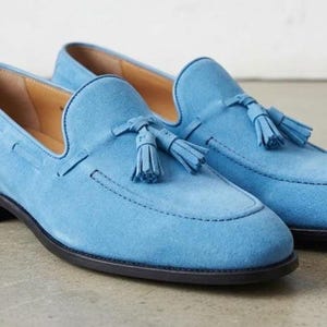 Sky Blue Mens Dress Shoes - Etsy Sky Blue Mens Dress Shoes - Etsy