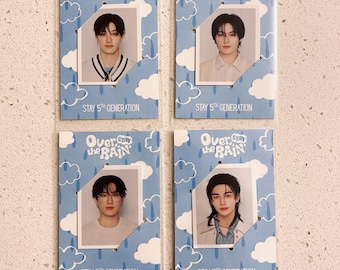 Plantilla de marco de fotos para identificación de Stray Kids Over The Rain (descarga digital)