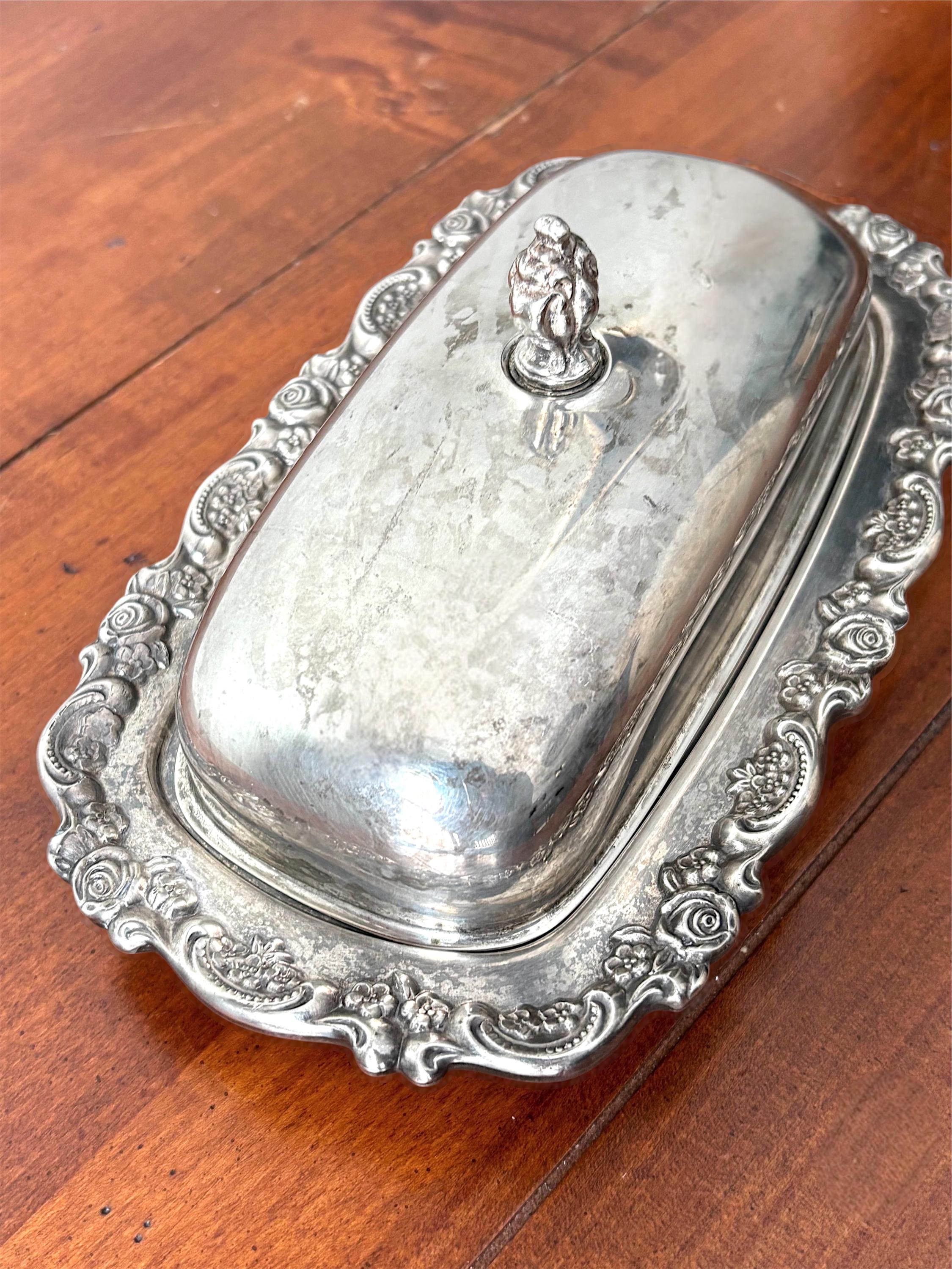 Wm Rogers Butter Dish - Etsy