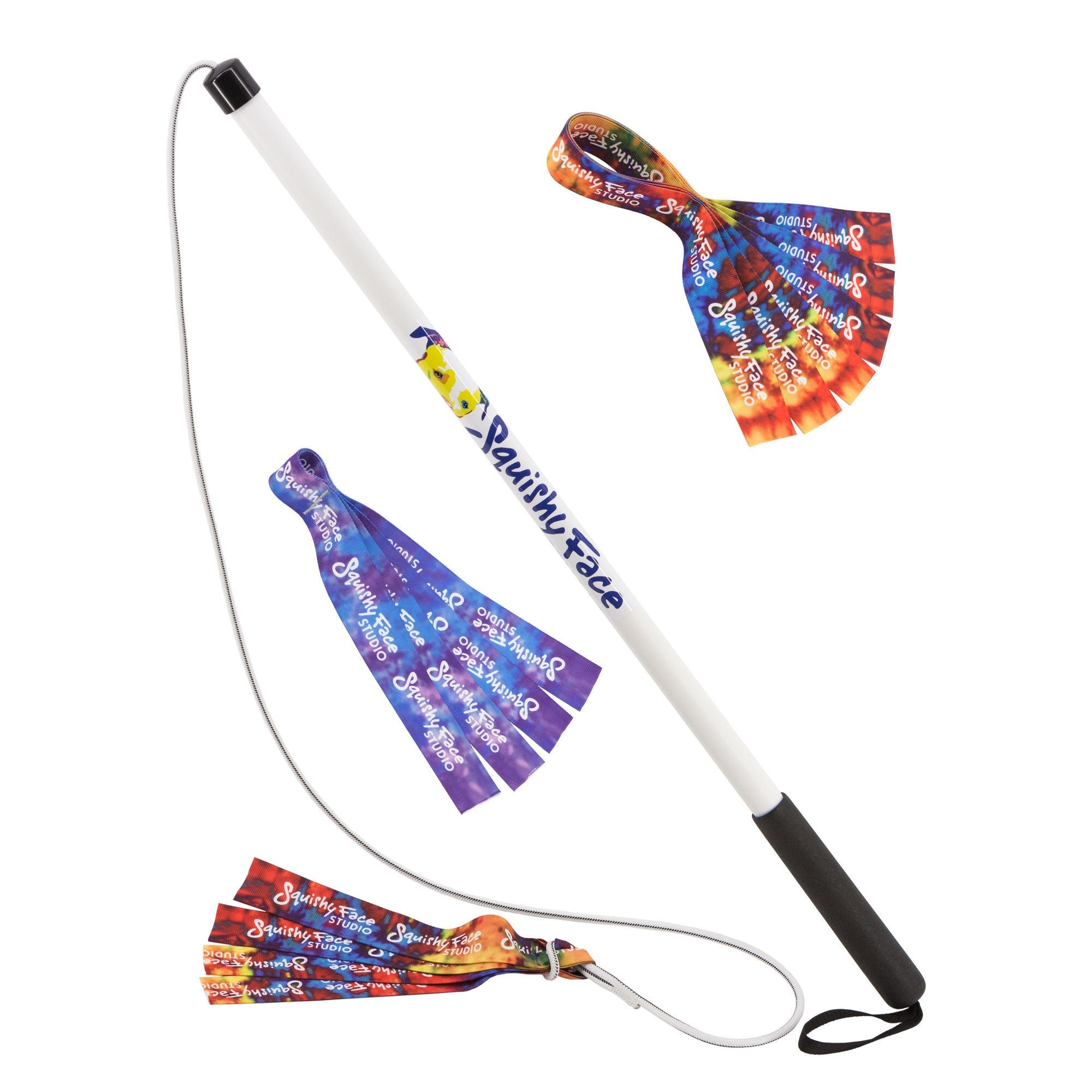 Flirt Pole V2 Dog Exercise Toy & Tug Toy Bundle - Tough Dog Toys