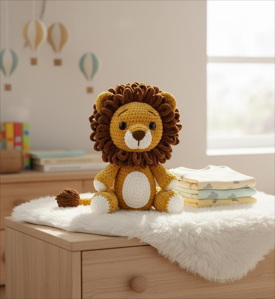 Lion Cub Amigurumi Crochet Pattern, Baby Plush Toy - Etsy