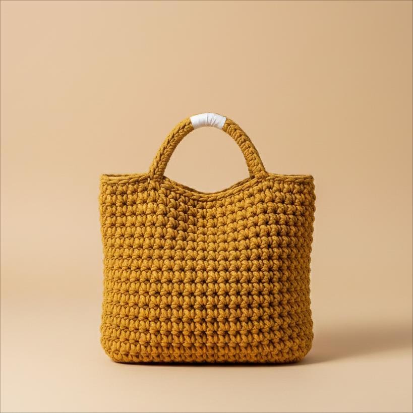 33 Crochet Purses and Bags To Make at Home: Fresh Patterns for Everyday Carryalls 29 Chunky Crochet Star Stitch Tote Bag