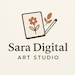 SaraDigitalArtStudio store logo