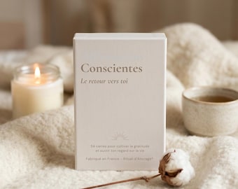 Spiritual Cards Return to Self, Affirmation Deck Inner Peace Meditation, Spiritual Gift for Her