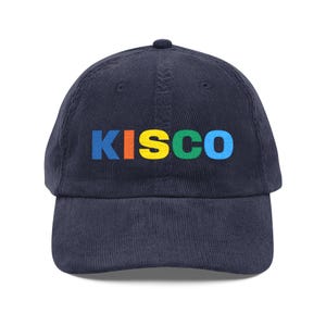 Gorra bordada KISCO HS4 Tour / Gorra de béisbol vintage