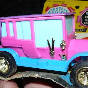 Vintage Cartoon Old Time Cars 1926 ISOTTA Toy CAR Mint on Package