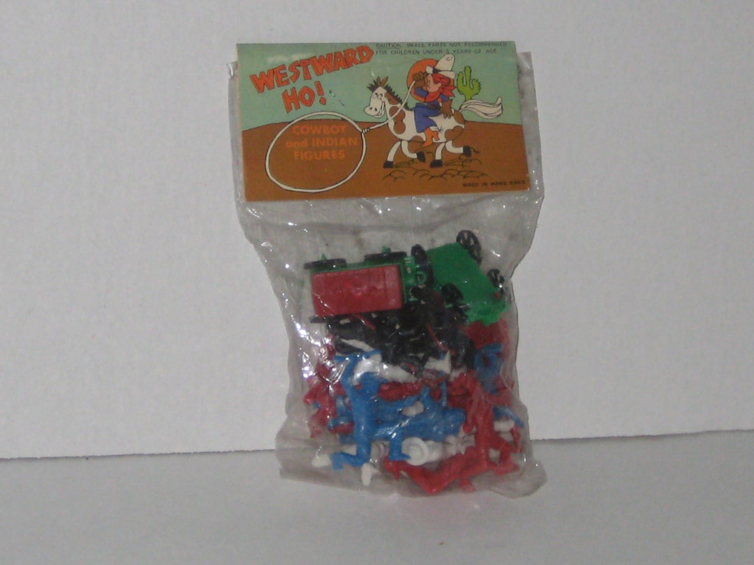 Lot Cowboy Indien Vintage Playmobil