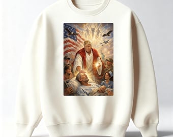 Trump Shirt Vaterländisches grafisches T-Shirt USA-Flaggen-Shirt, Trump-Anhänger-Shirt, Amerika erstes Shirt, politisches Grafik-T-Stück, Unisex Geschenk