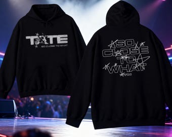 Tate Hoodie so nah an welchem Shirt, doppelseitiger Hoodie, McRae Fan Merch, Konzerttournee Hoodie, Musikgrafik Hoodie, Unisex Geschenk